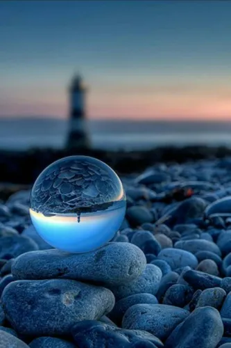 Красивые Фото Обои на телефон свеча на пляже