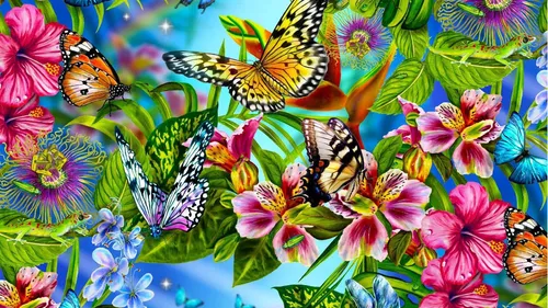 Бабочки Обои на телефон картинки