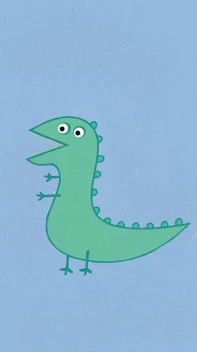 Динозавры Обои на телефон зеленая лягушка на белом фоне