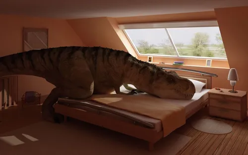 Динозавры Обои на телефон большая статуя динозавра