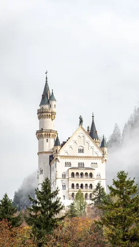 Замок Обои на телефон замок с башней
