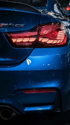 Машины Бмв Обои на телефон задняя часть синего автомобиля