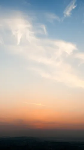 Рассвет Обои на телефон закат с облаками