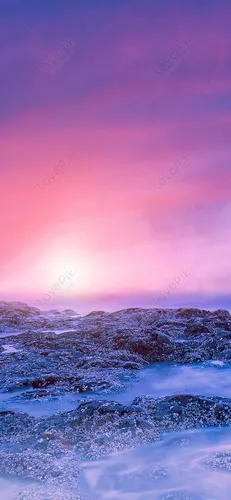 Рассвет Обои на телефон розовое и фиолетовое небо