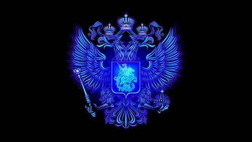 Россия Обои на телефон сине-фиолетовый дизайн