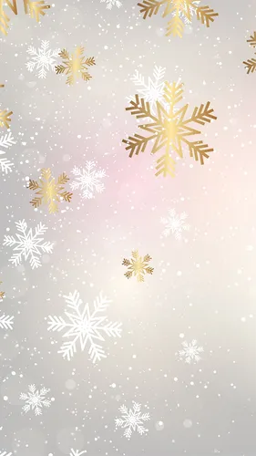 Снежинки Обои на телефон арт
