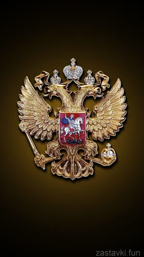 Российская Империя Обои на телефон корона с крестом и короной