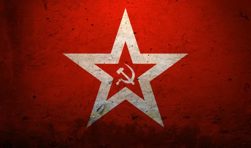 Флаг Ссср Обои на телефон красно-белый треугольник со звездой