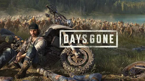 Days Gone Обои на телефон мужчина в военной форме сидит на мотоцикле перед группой людей