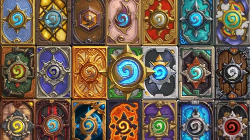 Hearthstone Обои на телефон группа разноцветных кругов