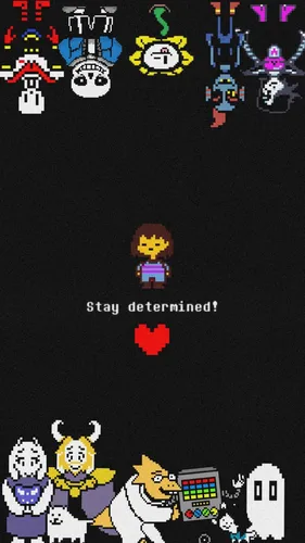 Undertale Обои на телефон скриншот видеоигры