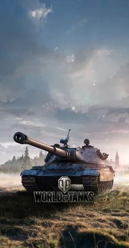 World Of Tanks Обои на телефон танк с человеком сверху