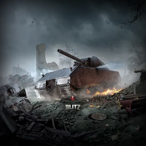 World Of Tanks Обои на телефон космический корабль в огне