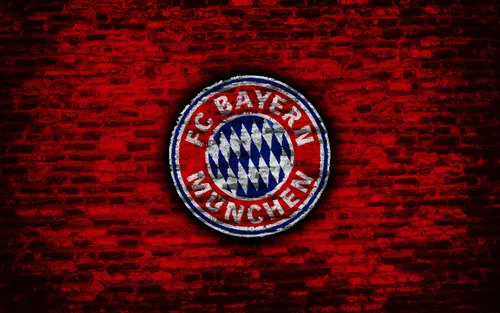 Бавария Мюнхен Обои на телефон сине-красный логотип