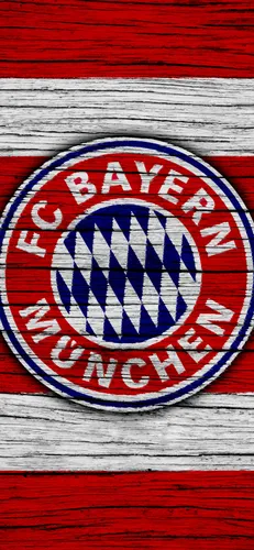 Бавария Мюнхен Обои на телефон красно-синий флаг