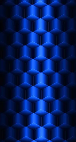 Глянцевые Обои на телефон синий квадрат с множеством маленьких квадратов