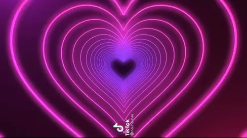 Красивые Сердечки Обои на телефон фиолетово-розовая спираль
