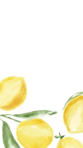 Лимонные Обои на телефон эстетика