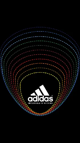 Модные 2018 Обои на телефон логотип на черном фоне