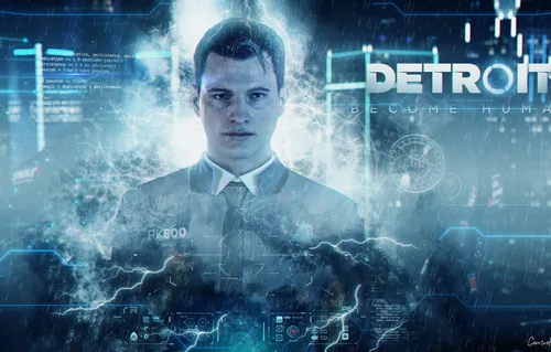 Брайан Дехарт, Detroit Become Human Обои на телефон человек в костюме