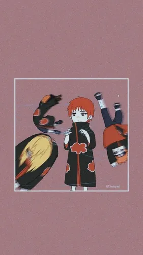Тиаки Омигава, Акацуки Обои на телефон постер мультфильма