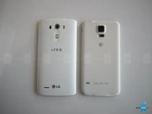 Lg G3 Обои на телефон пара белых телефонов