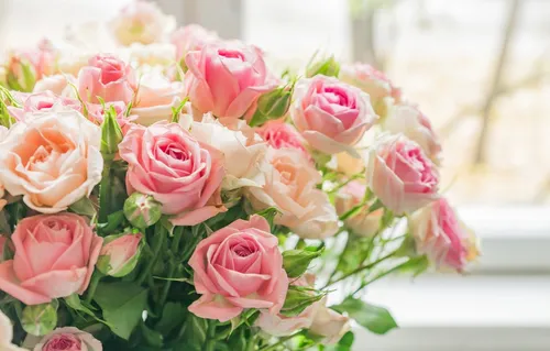 Букеты Цветов Обои на телефон букет розовых роз
