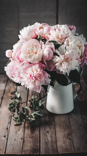 Букеты Цветов Обои на телефон ваза с розовыми цветами