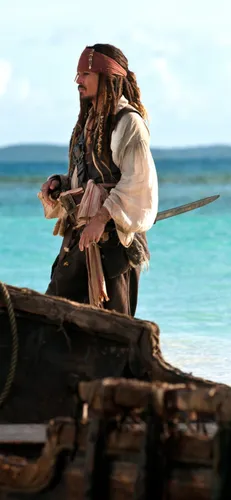 Джонни Депп, Пираты Карибского Моря Обои на телефон женщина, держащая рыбу