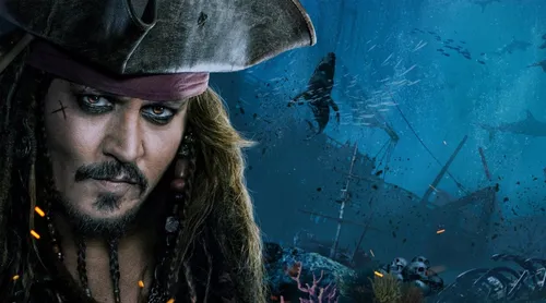Джонни Депп, Пираты Карибского Моря Обои на телефон человек в шляпе и усах перед картиной