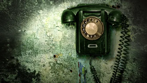 Стена Обои на телефон черно-зеленый телефон