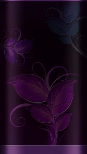 Фиолетовые Цветы Обои на телефон фото на андроид