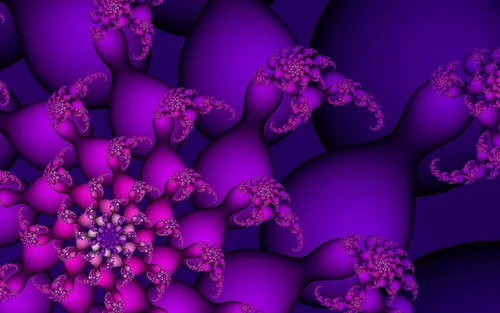 Фиолетовые Цветы Обои на телефон бесплатные картинки