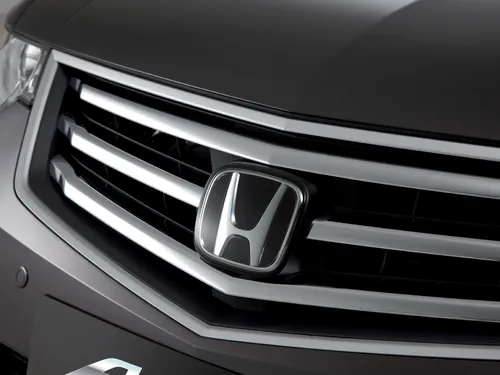 Хонда Аккорд Обои на телефон крупный план автомобильного гриля
