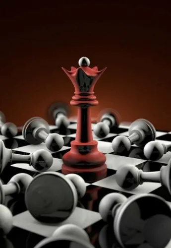 Шахматы Обои на телефон красно-черная шахматная доска