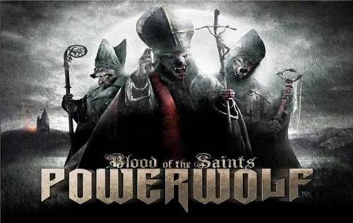 Powerwolf Обои на телефон группа людей в одежде с оружием