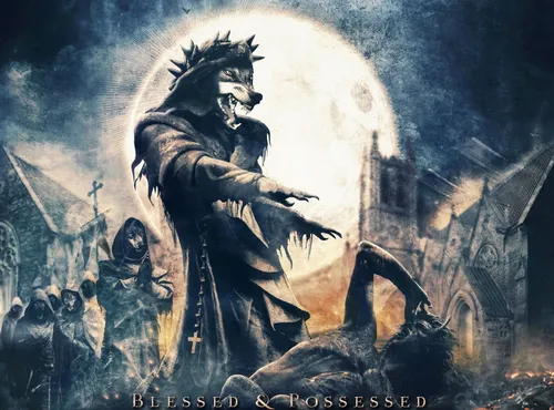 Powerwolf Обои на телефон постер фильма о человеке с мечом и группе людей