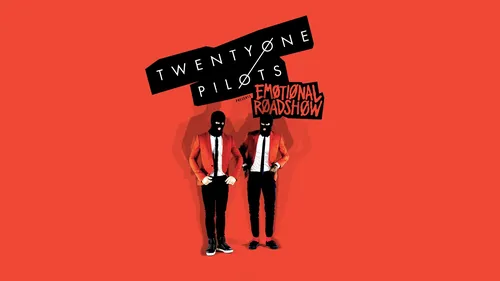 Twenty One Pilots Обои на телефон пара человек в костюмах, стоящих перед табличкой