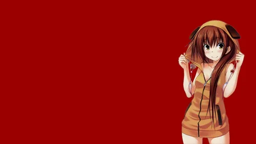 Тиаки Омигава, Двойные Аниме Обои на телефон мультяшная девушка с длинными волосами