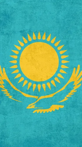 Имперский Флаг Обои на телефон сине-желтый логотип