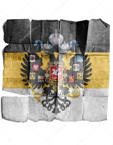 Имперский Флаг Обои на телефон черно-желтый квадрат с дыркой