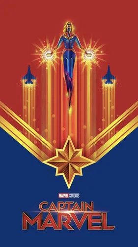 Логотип Марвел Обои на телефон плакат с красочным дизайном