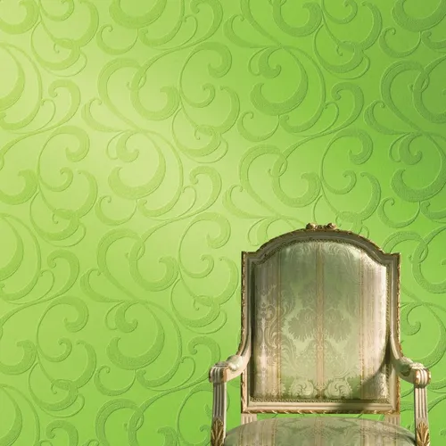 Нежно Зеленые Обои на телефон стул перед зеленой стеной