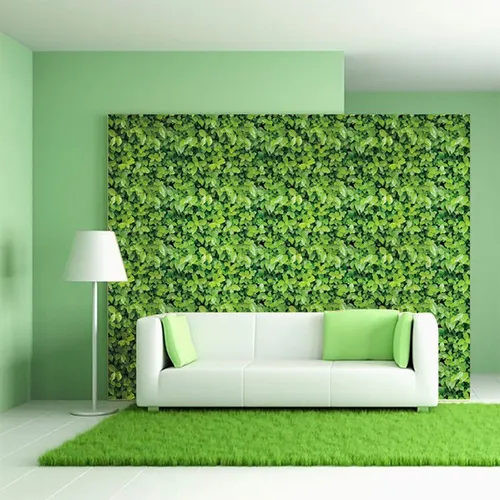Нежно Зеленые Обои на телефон белый диван с зелеными подушками