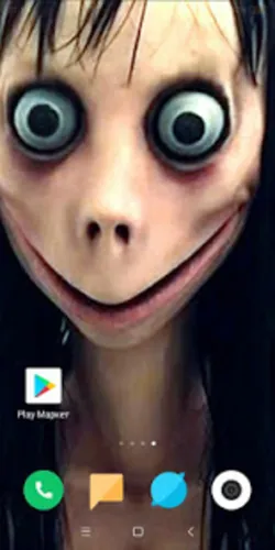 Момо Обои на телефон скриншот женского лица