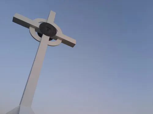 Православный Крест Обои на телефон белая ветряная мельница на фоне голубого неба