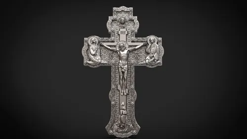 Православный Крест Обои на телефон золотая статуя мужчины и женщины