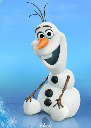 Снеговик Олаф Обои на телефон значок