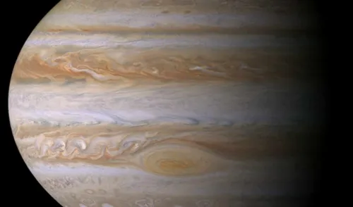 Юпитер Обои на телефон планета с облаками