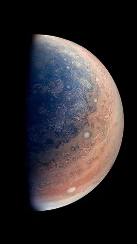 Юпитер Обои на телефон планета с множеством кратеров